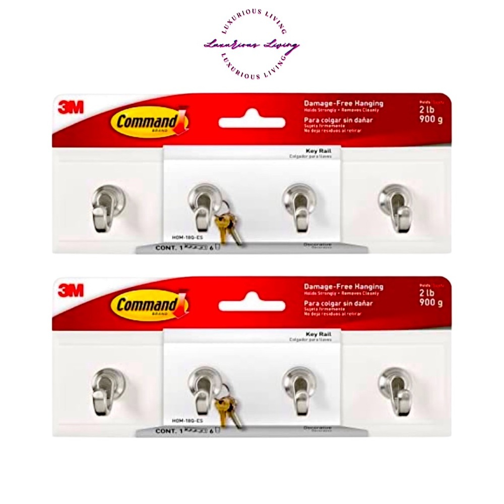 (2) NWT Command Quartz Key Rail, Jumbo 2 - PACK